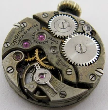 Swiss round movement Optima watch movement 15 jewels 3 adj. for project ...