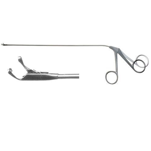 Universal Handle Instrumentarium Instrumentarium Kleinsasser Micro Forceps w/ Round 1mm Cup Jaws Reverse ...