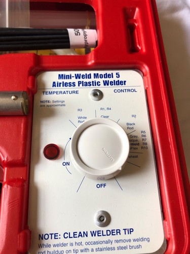 USC Mini Weld Model 5 Airless Plastic Welder 5500HT New Open Box - Picture 13 of 15