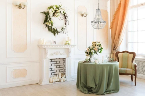 Chrome Crystal Pendant 5 Light Kitchen Foyer Dining Room Chandelier Fixture 14" - Picture 2 of 9