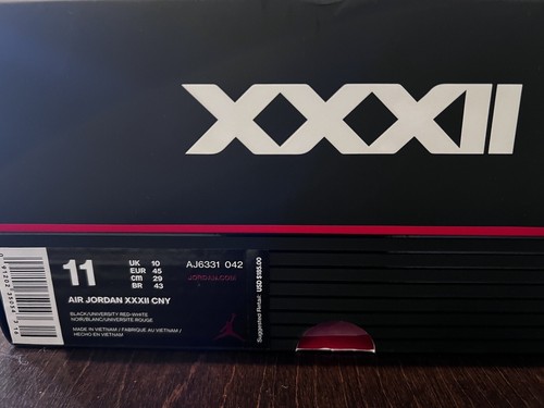 Size 11 - Air Jordan 32 Chinese New Year, CNY 2018 - XXXII - Picture 8 of 8