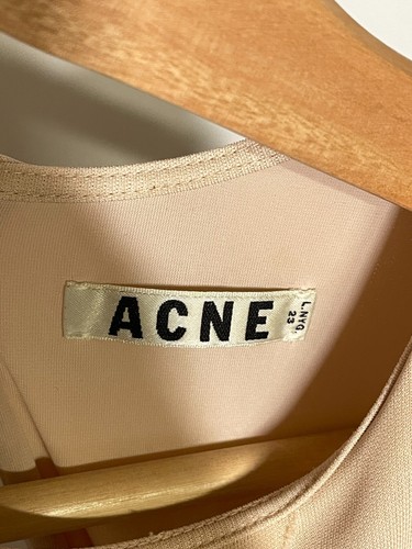 ACNE STUDIOS | PIPER JERSEY SS13 DRESS | EU 40 | CREAM - Picture 5 of 6