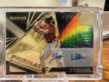 2022 Prizm Draft Picks Jett Williams Gold Superfractor Prizmatic RC AUTO #1/1 🔥