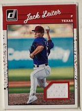 2023 Donruss Baseball Retro 1990 Materials Relic Jersey #90M-JL Jack Leiter RC