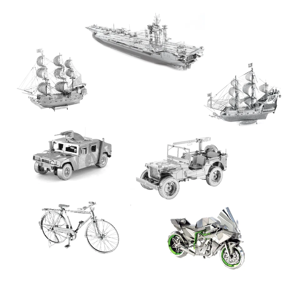 Fascinations Metal Earth Puzzle 3D in metallo della serie Premium - Immagine 3 di 3