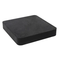 6" x 6" x 1" Rubber Bench Block for Metal Wire Shaping Forming Jewelry Making