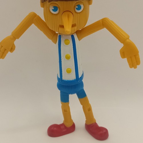2010 Shrek Forever After Mcdonald's Happy Meal Toy Pinocchio Figure TALKS WORKS - Picture 5 of 16