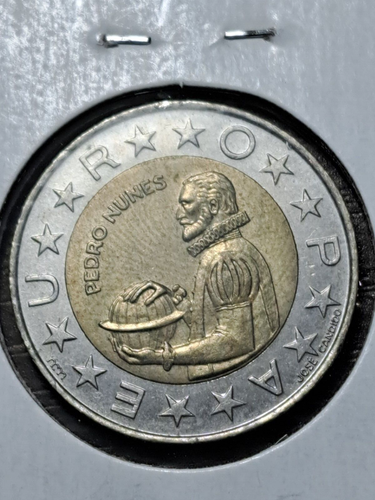 1997 PORTUGAL 100 ESCUDOS BI-METALLIC COIN WP115 - Picture 2 of 2