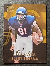 1997 PINNACLE ZENITH BOBBY ENGRAM ROOKIE #124 CHICAGO BEARS RC