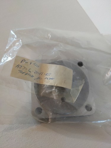 A27-6-2011-107 Cylinder End Plate, air motor top plate - Picture 1 of 2