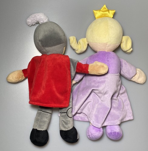 North American Bear Co Caballero Princesa Muñeco de Peluche Púrpura Suave Juguete Lote Niño Niña - Imagen 2 de 3