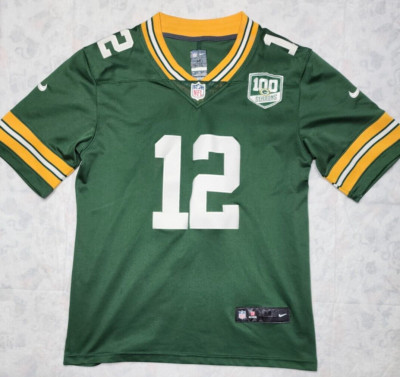 Nike NFL On Field Aaron Rodgers Jersey Green Bay Packers #12