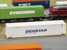 Faller 272840 - 48’ Rib-Side Container Genstar - Spur N - NEU