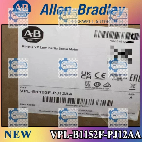 Allen Bradley VPL-B1152F-PJ12AA Brand New 480V AC Kinetix VP Servo Motors