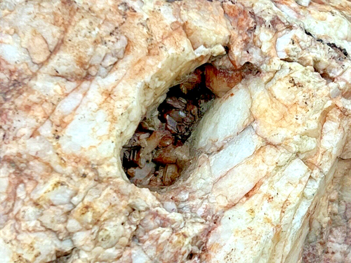4.5 LB A+ LARGE NATURAL QUARTZ RED ORANGE PINK WHITE CRYSTAL MINERALS STONE ROCK - Picture 12 of 17