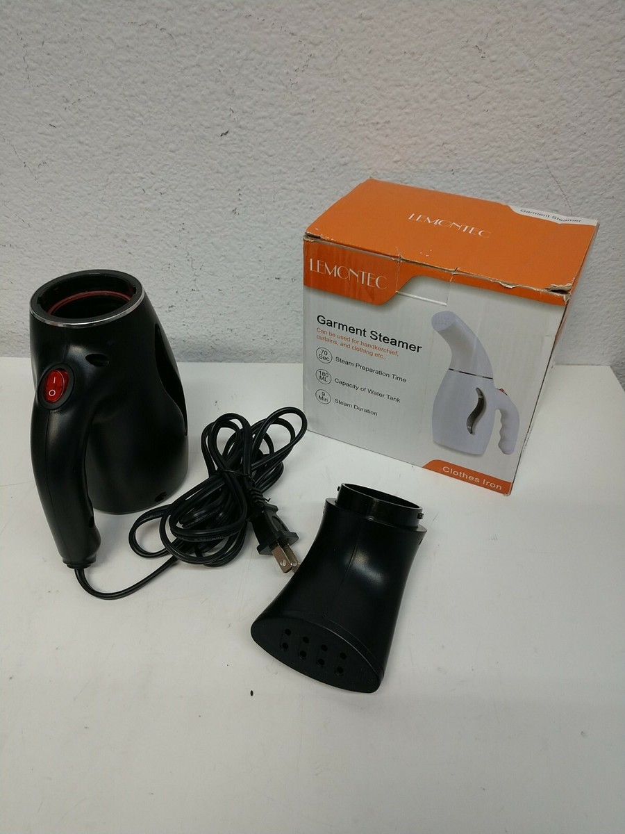 Lemontec Garment Steamer Handheld HW90035F Black color