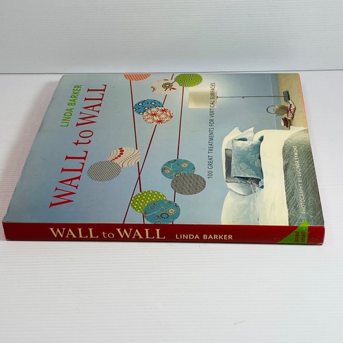 Linda Barker Wall To Wall 100 Great Treatments For Vertical Surfaces 2005 HBDJ - Picture 3 of 11