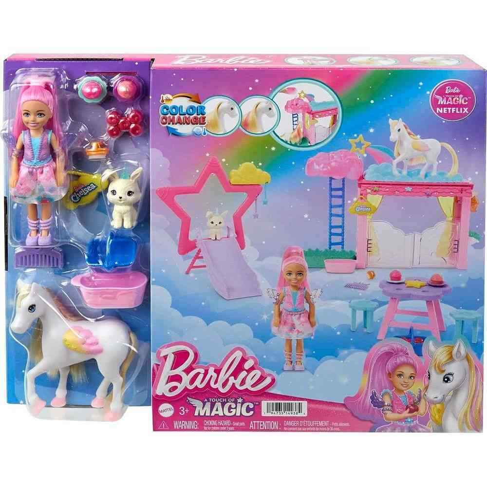 Magic barbie doll hotsell