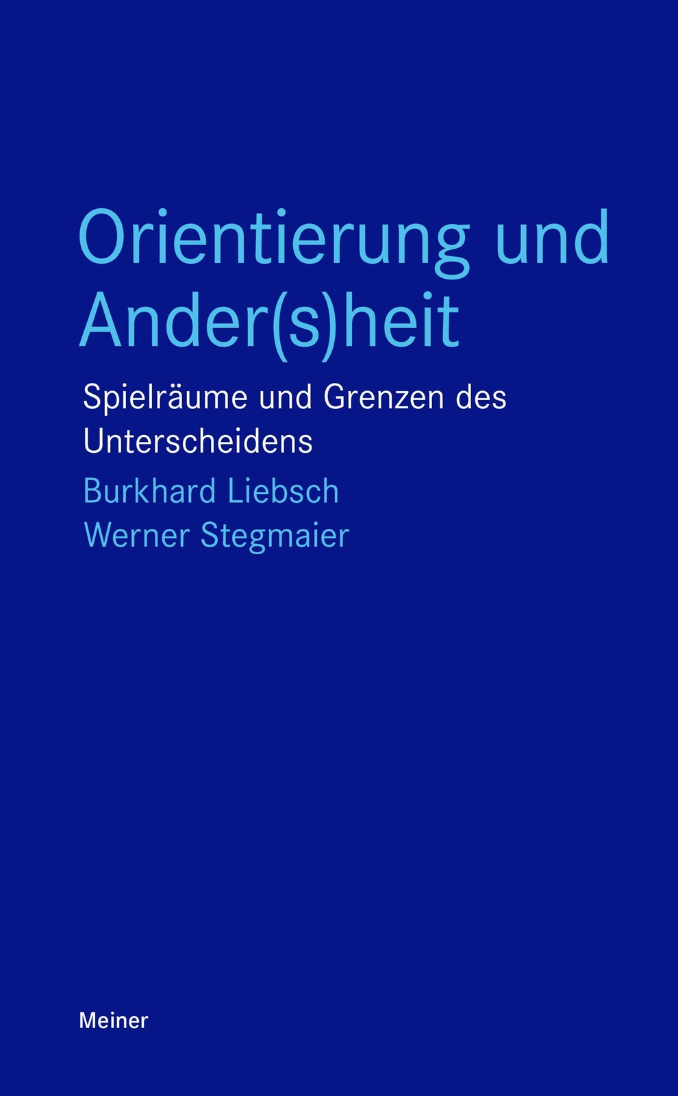 Thumbnail - Orientierung Und Ander(s)heit Spielräume Und Grenzen Des