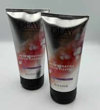 2 PACK Olay Regenerating Cream Cleanser 5oz Face Wash No Parabens, Mineral Oil