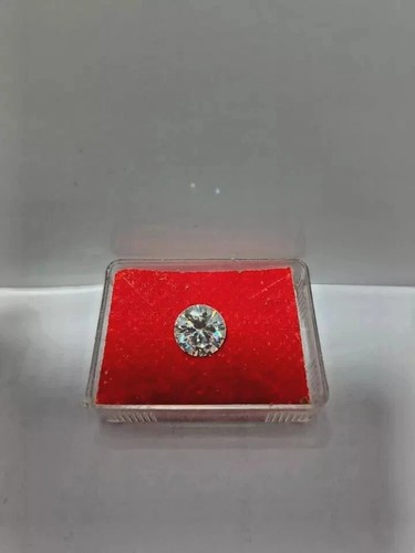 Diamante sfuso naturale bianco 'D' bianco 1,00 ct VVS1 non riscaldato non trattato taglio tondo - Foto 6 di 11