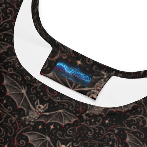 Vampire Skeleton Bats Skater Dress Gothic Horror Night Sky Outfit Spooky - Picture 4 of 34