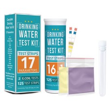 Complete Water Testing Solution 17 in 1 Kit for Home Tap and Well Water Safety