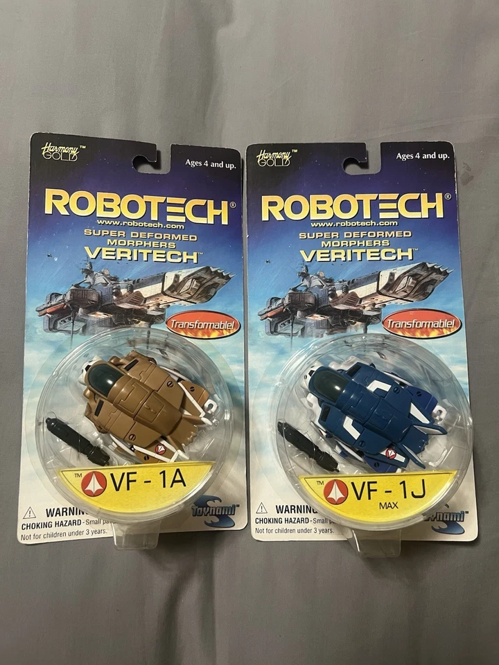 Robotech Morphers VERITECH Set Toynami 2001, Max, VF-1J And VF-1A Sealed - Image 2 of 4