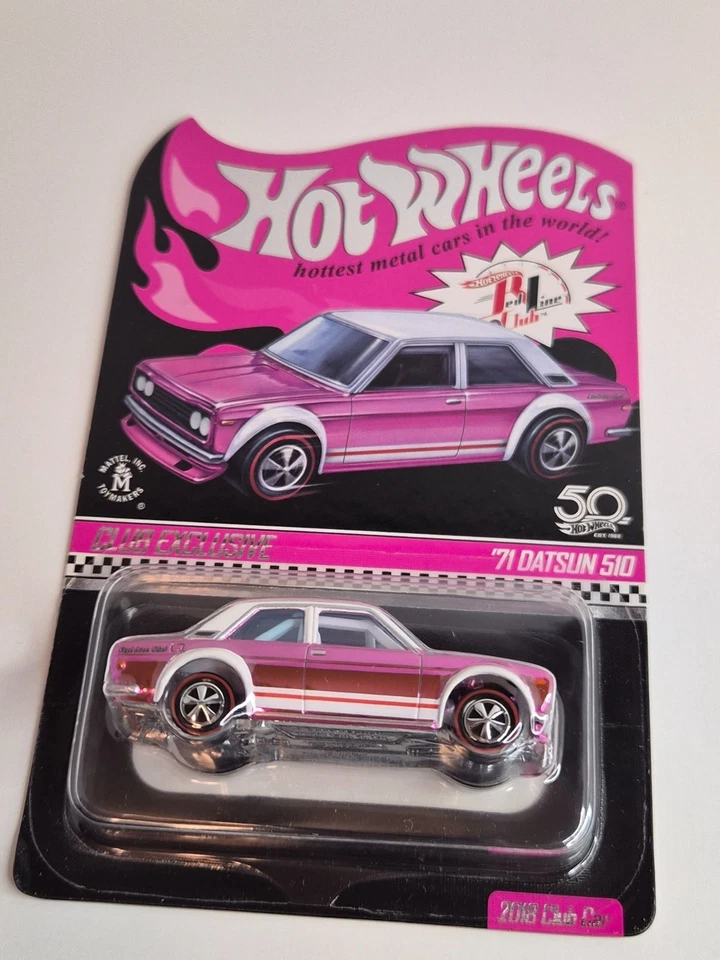 2018 Hot Wheels Collectors Nationals RLC Party '71 Datsun 510 - Image 3 of 4