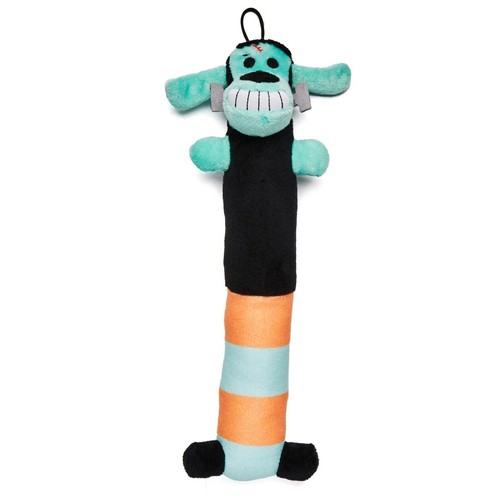 Multipet Loofa Halloween Frankenstein Squeaky Dog Toy Squeak Long Plush 12 Inch - Picture 1 of 1