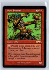 Ogre Shaman Exodus Rare – MTG Magic the Gathering Card