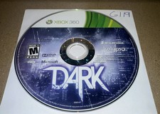 Dark Microsoft Xbox 360 Disc Only G119