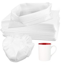 100 PCS 12x12 Inch Cushion Foam Pouches White Foam Packaging Wrap for Moving