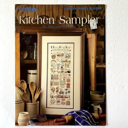 Vtg Cross Stitch Patterns Booklets Leaflets Lot 13 Food Related Projects * READ - Picture 6 of 23