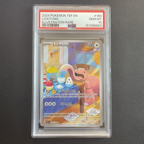 Lickitung graded PSA 10 for sale on eBay
