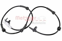 Metzger Sensor Raddrehzahl ABS Sensor Greenparts Vorne 09001345