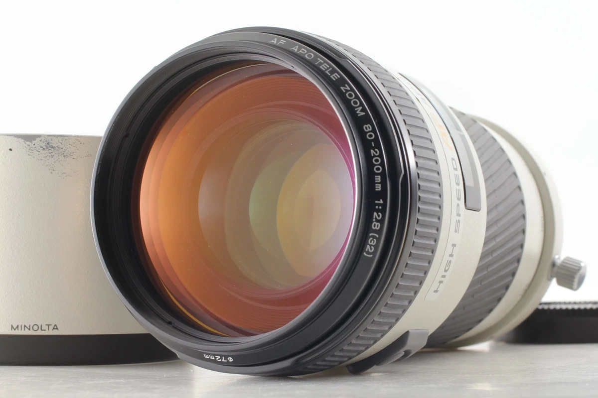 Minolta A-type f/2.8 Camera Lenses 80-200mm Focal for sale | eBay