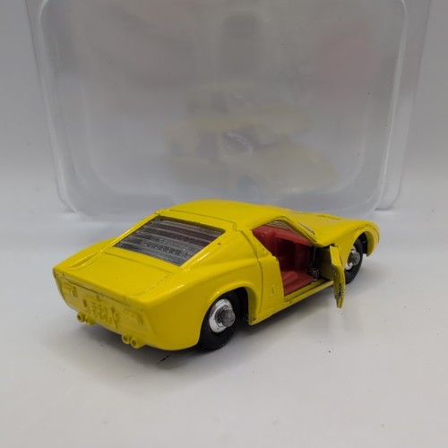 Matchbox Lesney #33 Amarillo Lamborghini Miura P400 Caja Original 1969 - Imagen 5 de 7