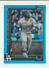 2025 Topps Series 2 - Michael Conforto #476 Blue Rainbow Foil /150