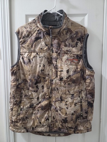 SITKA KELVIN AEROLITE VEST SIZE LARGE L OPTIFADE MARSH CAMO CAMOUFLAGE INSULATED - Picture 1 of 11