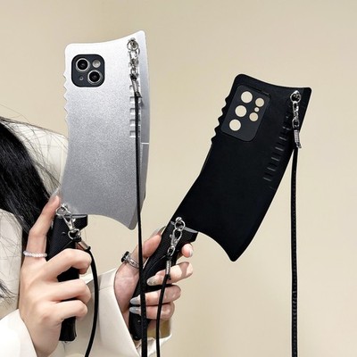 3D Creative Gift Personality Kitchen Knife + Strap Phone Case For iPhone Samsung