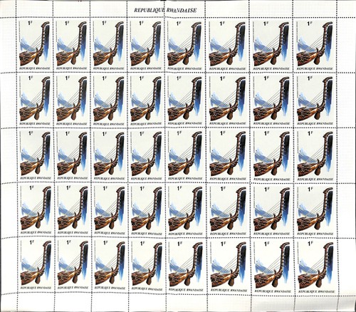 [OP406] Ruanda Lot von 22 Blättern F/VF MNH. Siehe Fotos - Bild 19 von 22