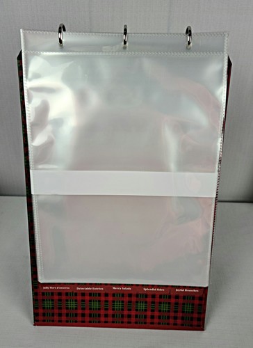 Lang Portatarjetas de Recetas Verticales Estilo Abatible Álbum Hogar Para Navidad 8.5" x 11" - Imagen 6 de 12