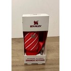 Stanley 2025 The Quencher H20 Tumbler Ornament Keychain Red Candy Cane New