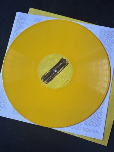 ED SHEERAN - SUBTRACT. VINYL LP. YELLOW VINYL. 2023. - Picture 4 of 5