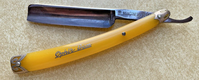 Vintage Ophir Gem Straight Razor Men Shaving Manganese Steel Blade