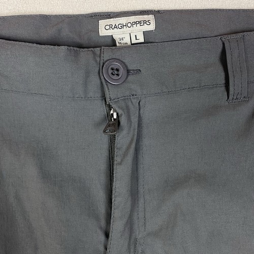 Craghoppers Pro Stretch Men’s Trousers W34 L32 Grey Walking Hiking Outdoor Pants - Picture 3 of 17