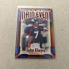 1997 Fleer Ultra The Main Event John Elway #5ME Denver Broncos Football