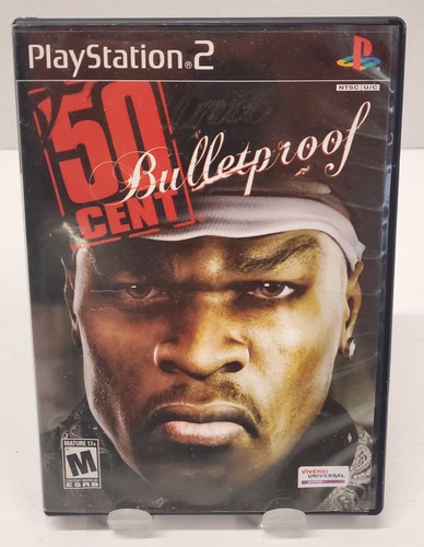 50 Cent Bulletproof PlayStation 2 PS2 Complete w/ Manuals French & English
