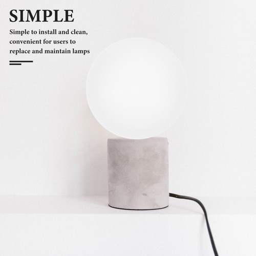 Glass Globe Lampshade Pendant Light Replacement Globes for Fixtures - Picture 9 of 12